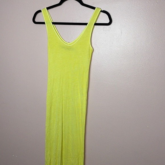 Enza Costa Silk Ribbed Tank Dress - Picture 1 of 6